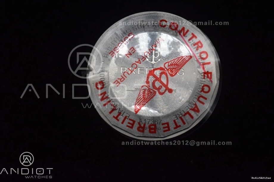 A Bezel Dial Rehaut Best Superocean Edition and 44 1:1 On Rubber Casual Black with TF Automatic Strap Yellow Black 471 0103